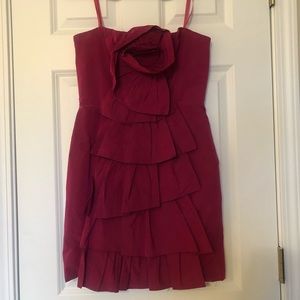 BCBG Strapless Cocktail Dress Size 6